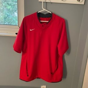 Red Nike Golf Shirt